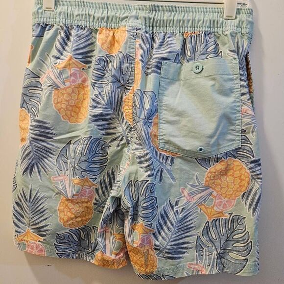Goodfellow & Co Blue Floral Men Shorts Size Small - Picture 3 of 6